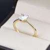 Anillo Compromiso Oro 14k Zirconias Joyeria Alahas SOLOZ-427