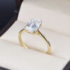 Anillo Compromiso Oro 14k Zirconias Joyeria Alahas SOLOZ-429