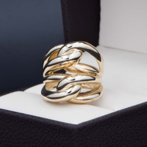 Anillo Oro 14k Joyeria Alahas ANO-245