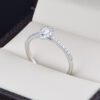 Anillo compromiso Oro 14k Diamantes SDIAM-246