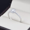 Anillo compromiso Oro 14k Diamantes SDIAM-262