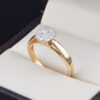 Anillo compromiso Oro 14k Diamantes SDIAM-265