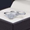 Duo de boda Oro 14k Diamantes Joyeria Alahas DDIAM-100