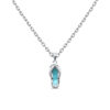 Cadena en Larimar Plata 925 Joyeria Alahas cdpl-031