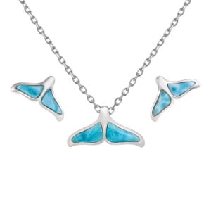 Set en plata 925 con Larimar Alahas SPL-003
