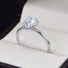 Anillo compromiso Plata 925 Zirconias Joyeria Alahas ABPS-063