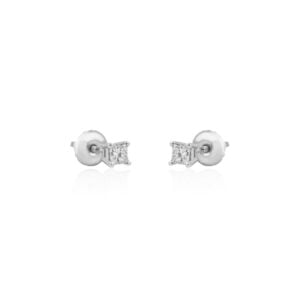 Dormilona en oro 14k con diamantes