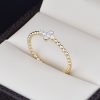Anillo de oro 14k diamantes AND-009