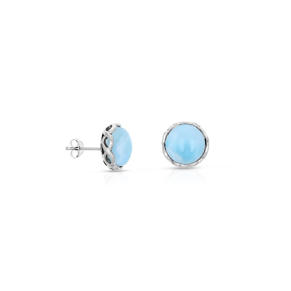 Arete Plata 925 Larimar Joyeria Alahas ARTPL-028