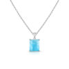 Cadena en Larimar Plata 925 Joyeria Alahas cdpl-033