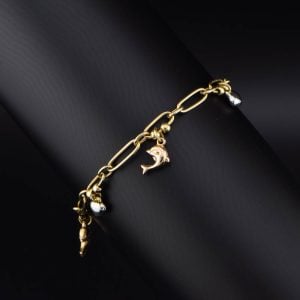 Guillo oro 14k Joyeria Alahas GOB-061