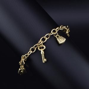 Guillo oro 14k Joyeria Alahas GOB-070