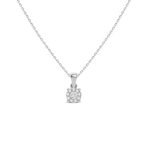 Cadena con dije Oro 14k Diamantes