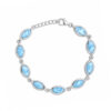 Guillo plata 925 Larimar gpl-007