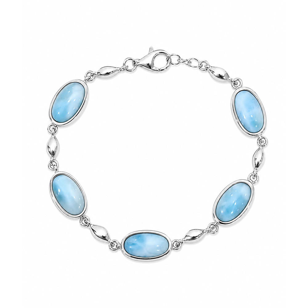 Guillo plata 925 Larimar gpl-009