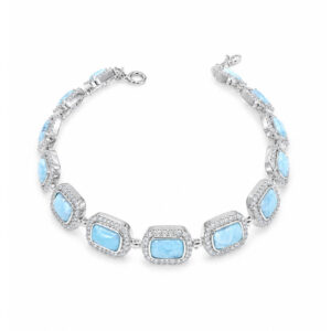 Guillo plata 925 Larimar gpl-012