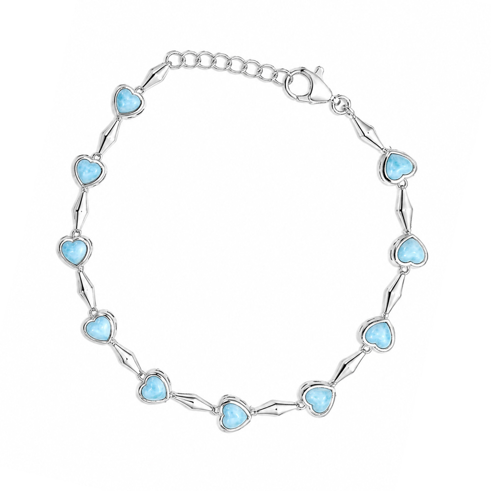 Guillo plata 925 Larimar gpl-013