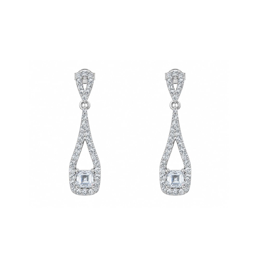 Aretes Largos en Plata 925